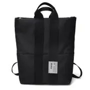 Large Capacity Shoulder Bag Handbag Fashion Laptop Bag Travel Backpack College Campus School Bag for 15.6-inch Notebook Laptops BLACK COLOR