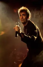American singer Huey Lewis concert Montreux Festival July 2000 Swi- Old Photo
