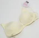 Microfiber Plunge Push Up Lace Bra With Convertible Back - Ivory - 32B