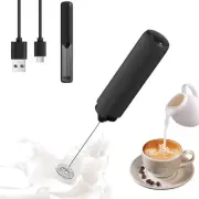 Rechargeable Milk Frother Wand for Coffee, Handheld Electric Foam Maker Detac...
