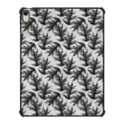 iPad Air 13-inch (M2/M3) iPad Impact Case Vintage black white woodland watercolor foliage pattern