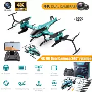 V10 RC Drone WiFi FPV 4K HD Camera 3D Flip Quadcopter Portable Foldable Drone