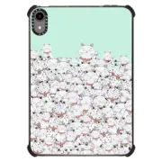 iPad mini (6th gen) iPad Impact Case Cats & Panda Mint