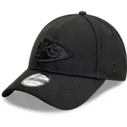 New Era 9Forty Snapback Cap - FULL BLACK Kansas City Chiefs One Size