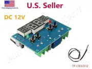 Temperature Thermostat Controller Switch Digital Microcomputer Sensor 12V 3 LED