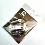 Superfly Fluorocarbon Tippet Material - 2X 10lb - 30 meter spool