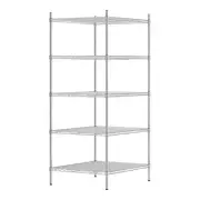 Regency 30" Wide NSF Chrome Wire 5-Shelf Kit with 74" Posts WS-460EC3036K75