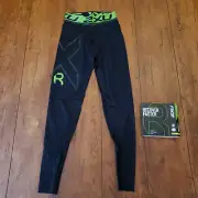 2XU Womens Small Tall Compression Tights Running Workout Recovery Sports ST