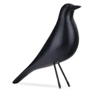 Eames Bird Figurine Resin Bird Statue Sculpture Modern Minimalist Bird Decorative Ornaments For Living Room Bedroom Office Decor black
