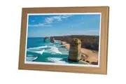 AVLABS 8" Hi-Res Digital Photo Frame - Wood [AVL980-WOOD-V2]