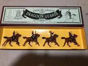 W. Britain 54mm glossy #8828 The 6th Caribiniers Dragoon Guards Set