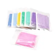 100x Disposable Eyelash Extension Micro Brush Applicators Mascara Wands Tools_YI