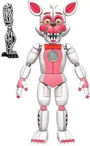 FUNKO 5 ARTICULATED ACTION FIGURE: FIVE NIGHTS AT FREDDY'S - FUNTIME FOXY (FNAF)