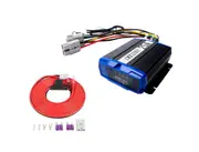 Adventure Kings 25A DC-DC Charger MPPT Solar Regulator- Lithium Compatible - 12/24V Input - IP66 + 25A Wiring Kit 6m 8mmsq 8 AWG