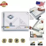 Professional A3 Drawing Board with Adjustable T-Square & Protractor for Easy Use