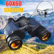 60X60 Binoculars Low Light Night Vision Professional Waterproof Telescope for Stargazing Bird Watching Concerts Football Sightseeing concert Hunting
