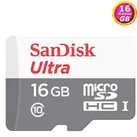 在飛比找PChome商店街優惠-SanDisk 16GB 16G microSDHC【80M