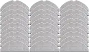 Vacuum Cleaner Robot Mop Rags Parts Mop Cloths，Compatible for Roborock ，S8 S8 Plus S8+ S8 Pro Ultra G20 Vacuum Cleaner Mop Cloths Accessories(30PCS)