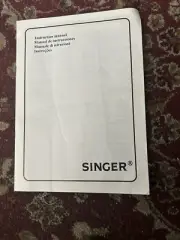 Singer 14SH 4 Thread Overlock Instruction Book/manual