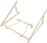 GANAZONO Parrot Toy Wooden Swing Hammock Perch for Climbing Swinging Bird Training Stand Bird Cage Accessory for Macaws