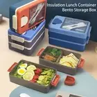 2l Lunch Box Large Capacity Multifunctional Insulation Lunch Container Bento