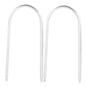 2Pcs Car Stereo Radio Removal Keys CD Changer Disassembly Tool Fit For Silver