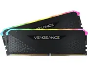 CORSAIR Vengeance RGB RS 32GB (2 x 16GB) 288-Pin PC RAM DDR4 3200 (PC4 25600) De