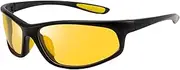 1pcs Retro Night Vision Polarized Sunglasses For Men Outdoor Sports Driving Travel