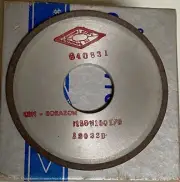 4 X .150 (1/8) X 1 1/4 CBN BORAZON GRINDING WHEEL, NEW, USA
