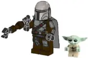 LEGO® Star Wars: The Mandalorian MANDO & THE CHILD sw1135 & sw1113 **NEW**