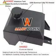 Overflow Tank For Ford Falcon BA BF XR6 XR8 FPV GT FG Aluminum Coolant Header