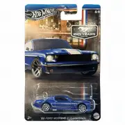 Hot Wheels Silver Series Ford Mustang 60 Years Diecast Car 1:64 - '65 Ford Mustang 2+2 Fastback