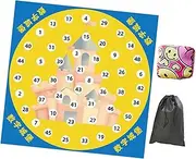 ＫＬＫＣＭＳ Team Building Game Yard Camping Game with Storage Bag Sandbag Toss Game for Adults