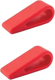 KALLORY 2Pcs Laptop Stand Portable Notebook Support Holder Mini Cooling Radiator for Stable Usage Red for Home Office and Travel