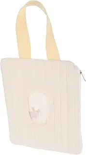 RORPOIR Travel Wet Wipe Bag Reusable Wipe Pouch Cute Embroidered Bunny Design Spacious Holder Convenient Dispenser for Essentials