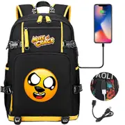 Mikecrack Backpacks Girls Boys Schoolbag Large Capacity Laptop Bag Waterproof Multifunction USB Charging Backpack 5