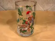 ANTHROPOLOGIE Nathalie Lete 2 Turtle Doves 12 DAYS XMAS Juice Glass Cup Bird