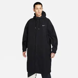 【NIKE 耐吉】外套 男款 運動連帽外套 AS M NK SWOOSH WVN PARKA 黑 FD2870-010