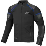 Blizzard-X Waterproof Black Blue Textile Motorcycle Jacket