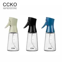 在飛比找Yahoo奇摩購物中心優惠-【CCKO】加厚玻璃噴瓶 200ml 按壓式 噴霧瓶 噴油瓶