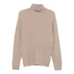[Roberto Collina] Roberto Collina Turtleneck Sweater 48 IT NEUTRALS