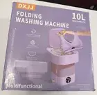 Portable Mini Washing Machine, Large 10 Liter Capacity Foldable, Brand New