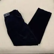 Polo Ralph Lauren Mens 36x32 Preston Pants Navy Blue Corduroy Straight Leg NWT