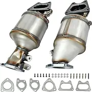 Front Catalytic Converter Compatible with Honda Odyssey 3.5L 2005-2007, Accord Hybrid 3.0L 2003-2007, Ridgeline 3.5L 2006-2008, Pilot 3.5L 2005-2008 (EPA Compliant)