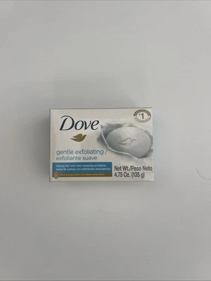 Dove Gentle Exfoliating Bar Soap 4.75 oz Pack of 12