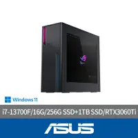 在飛比找momo購物網優惠-【ASUS 華碩】i7 RTX3060Ti電競電腦(i7-1