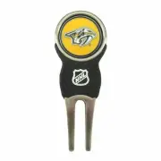 NHL Nashville Predators Divot Tool with Double Sided Golf Ball Marker