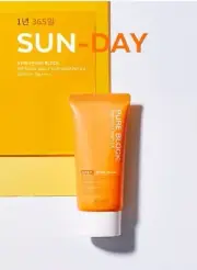 Apieu Pure Block Natural Daily Sunscreen EX SPF50 PA++++, 1.69 fl oz X 1P