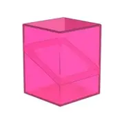 Ultimate Guard 100+ Boulder Standard Size Deck Case Clear Rhodonite UGD011515