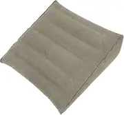 JECOMPRIS Inflatable Triangle Bed Wedge Pillow Leg Elevation Cushion for Back Support Fast Inflating Portable Travel Pillow for Home Office and Camping Use